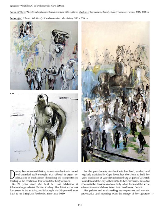 "autobiography in paint" review - Arlene Amaler-Raviv