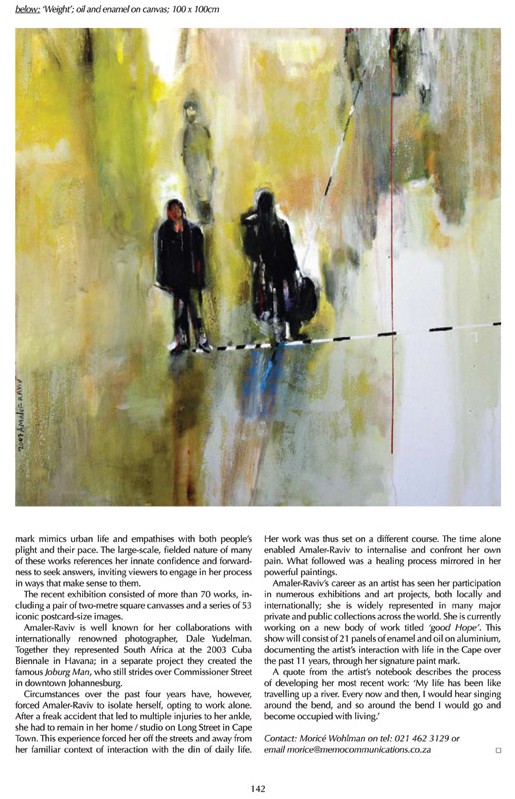 "autobiography in paint" review - Arlene Amaler-Raviv